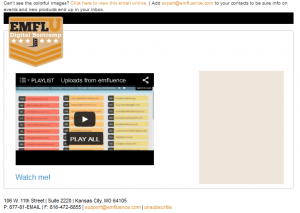 Video in Email 2014 - Preview