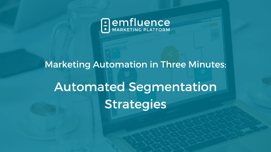Marketing automation three minutes Query Builder