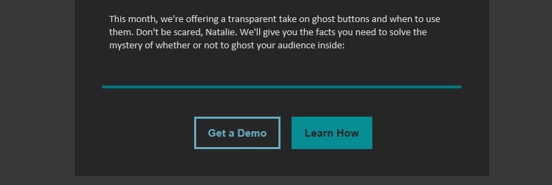 ghost button dark mode