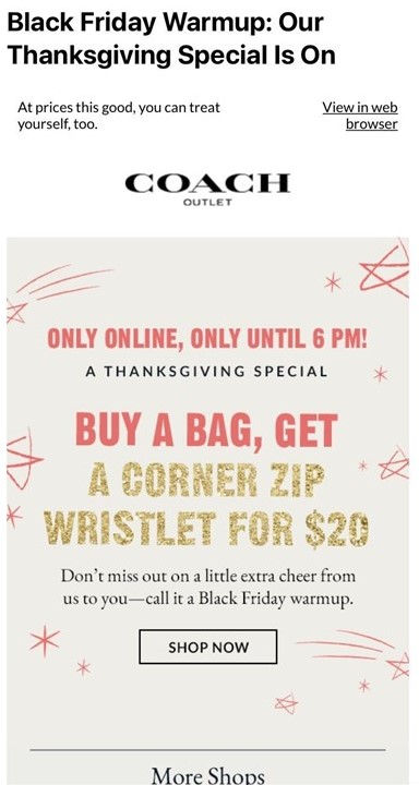 Coach outlet coupon online march 2020